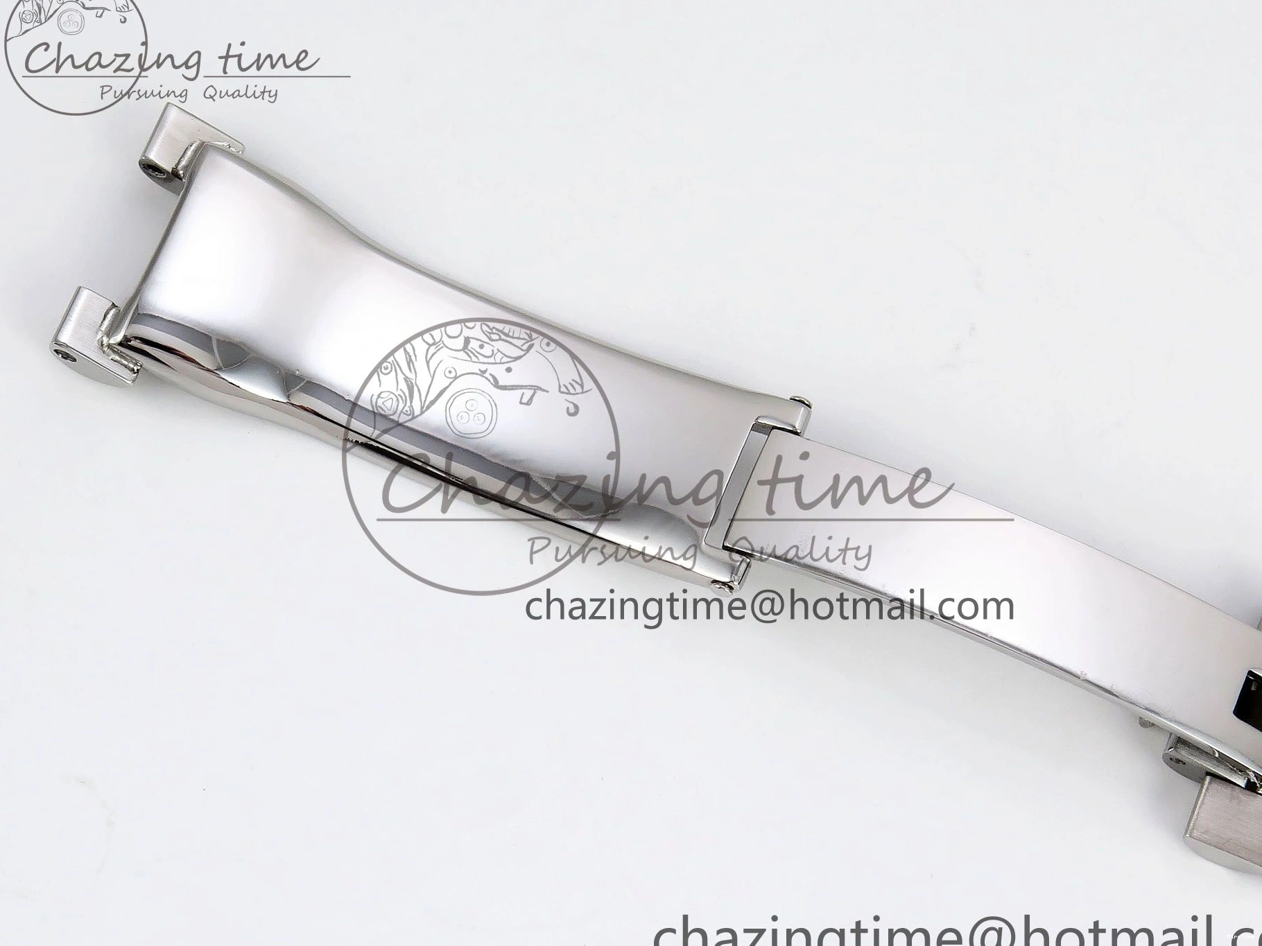 MiroTime 0108 DayDate 40 SS JDF 904L Steel White Roman Dial on President Bracelet VR3255 V3 (Gain Weight) Resilient 1424